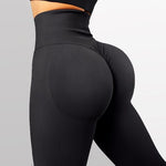 2023 Seamless Knitted Fitness High Waist and Hips Gym Pants