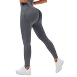 2023 Seamless Knitted Fitness High Waist and Hips Gym Pants