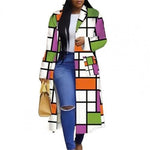 Women Spring African Long Sleeve Coats