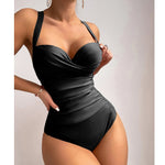 Push Up One Piece Tummy Control Swimsuits