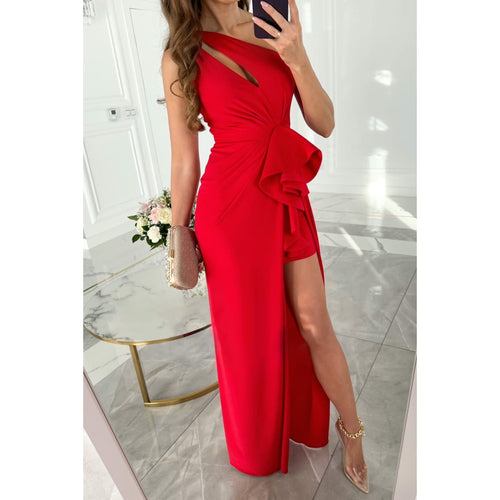 Sexy Elegant One Shoulder Dress