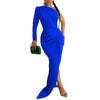 One-shoulder Ruched Long Dresses