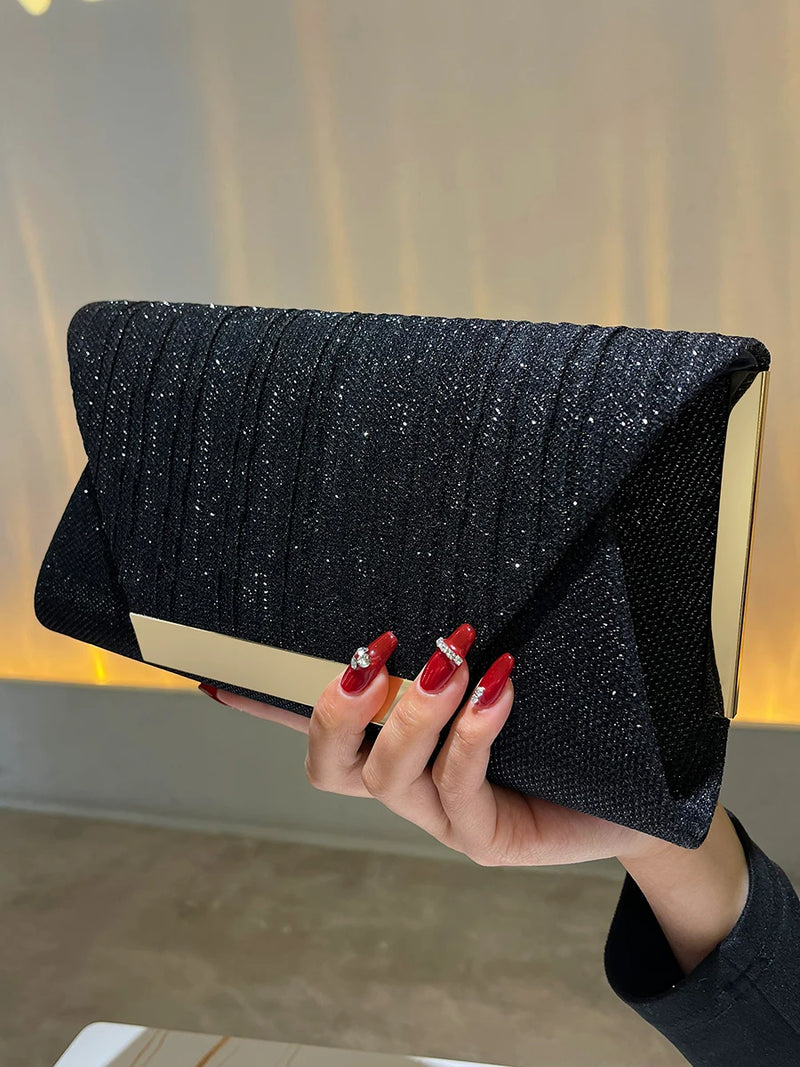 Glitter Clutch Shiny Evening Bags