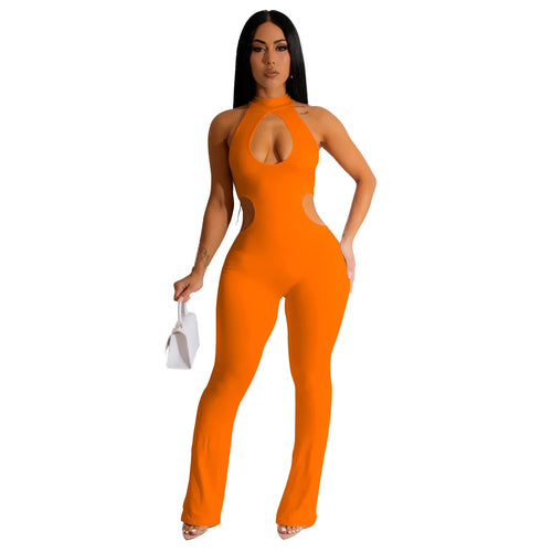 Women Sleeveless Sexy Jumpsuit