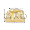 Luxurious Gold Cloud Leather Bags