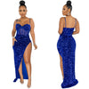 Women Elegant Sleeveless Sequin Sexy Dresses