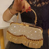 Women Banquet Diamond-Studded Tassel Bags