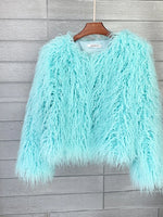 Women Faux Fur High Quality Fluffy Short Coat