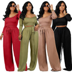 Women Two Piece Matching Pants Sets 