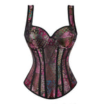 Women Corsets Vest with Straps 