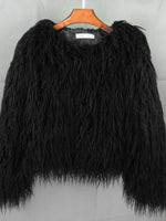 Women Faux Fur High Quality Fluffy Short Coat