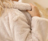 Women Faux Fur Warm Slim Long Mink Winter Coats