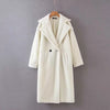 Women Teddy Faux Fur Long Vintage Winter Coats