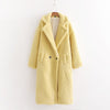 Women Teddy Faux Fur Long Vintage Winter Coats