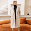 Women Faux Fur Warm Slim Long Mink Winter Coats