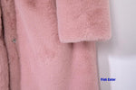 New Women Winter Warm Faux Fur  Turn Down Collar  Warm Coats