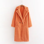 Women Teddy Faux Fur Long Vintage Winter Coats