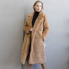 Women Faux Fur Warm Slim Long Mink Winter Coats