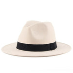 Fedora Women / Men New 7cm Wide Brim Hats