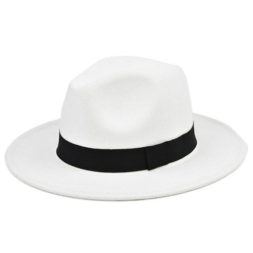 Fedora Women / Men New 7cm Wide Brim Hats