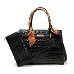 Luxury Crocodile Pattern Designer Shoulder Bags