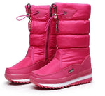 Women  Platform Winter  Thick Plush Waterproof Non-Slip Winter Boots