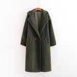 Women Teddy Faux Fur Long Vintage Winter Coats