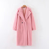 Women Teddy Faux Fur Long Vintage Winter Coats