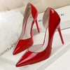 Women’s  Patent Leather 2022  Sexy Party   High Heels Shoes