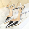 Women’s  Patent Leather 2022  Sexy Party   High Heels Shoes